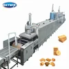 2018-2019 SKYWIN Moldel-1000 High Efficiency Hot Wind Circulation Gas Tunnel Oven for Biscuits Production Line