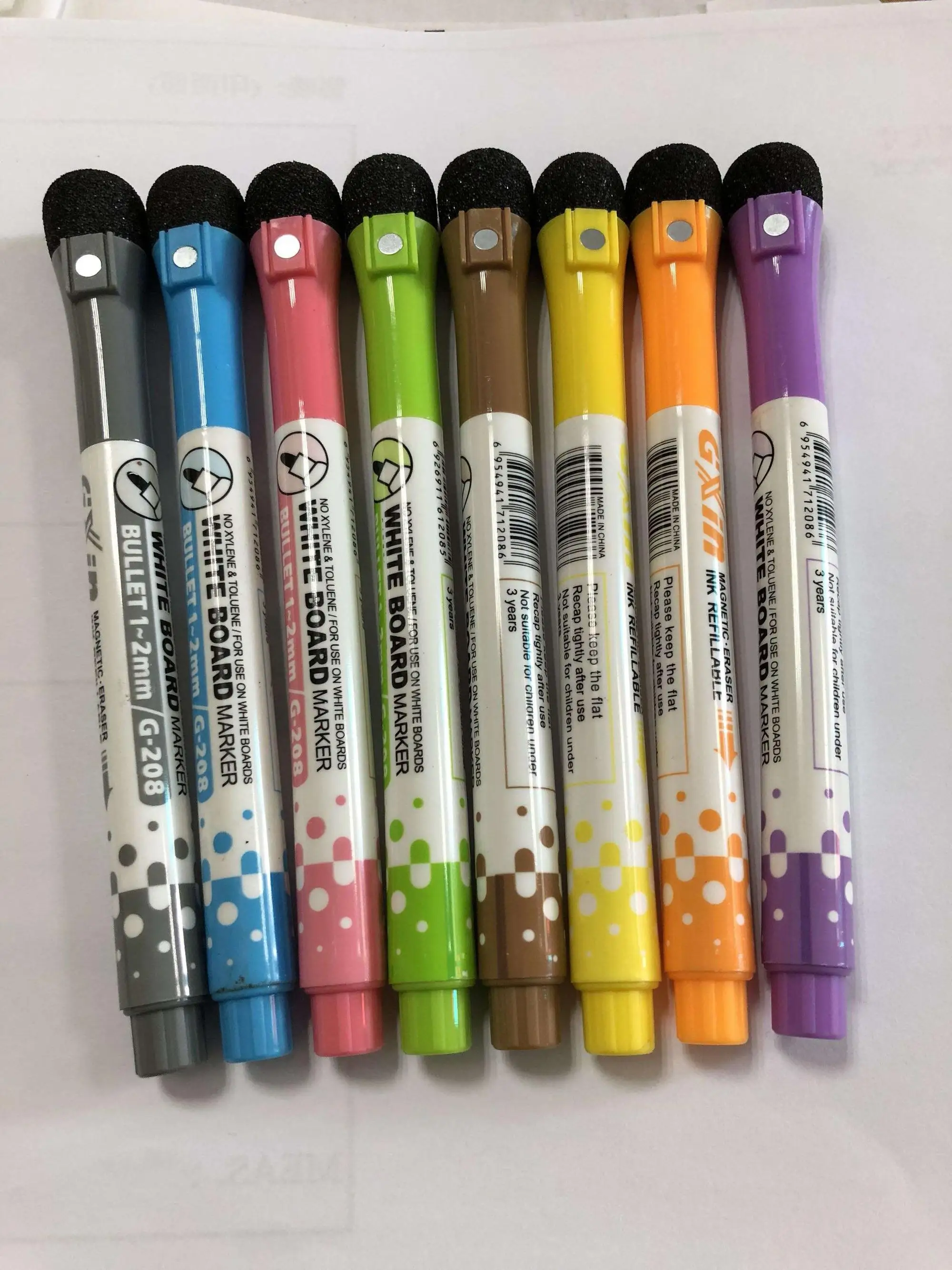 markers