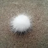 Factory offer 3-6 cm real Mink Fur ball Pom poms 3cm real animal fur ball For DIY shoes or garment accessories