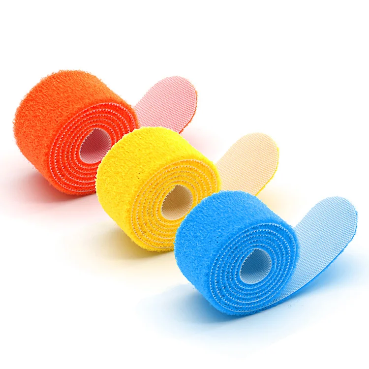 back to back hook and loop strap