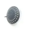 Bathroom shower head for rainfall all chrome plating 5 setting round style with shower arm together bo packing