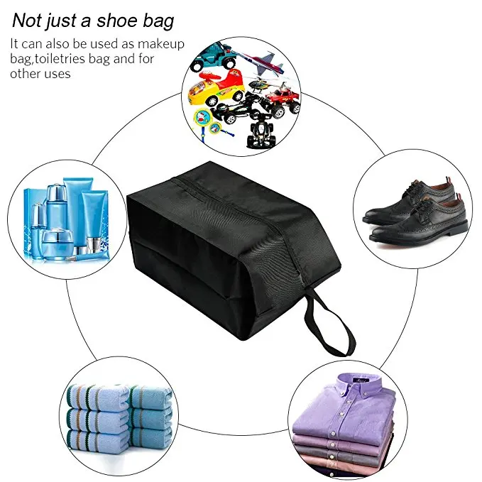 Lermende Travel Shoe Bags Waterproof Nylon Organizer Storage Tote