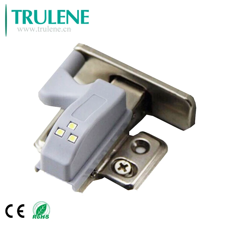 Auto open and close LED chip Kitchen Cabinet Cupboard Wardrobe sensor light switch electrical induction lamp hinge