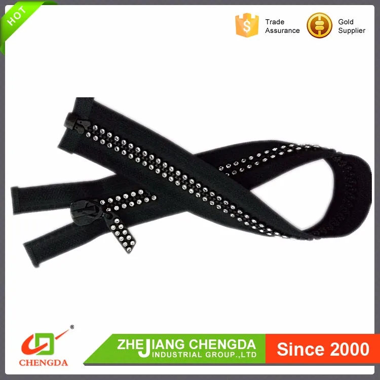 Garments Diamond Zipper,Shenzhen China Diamond Zipper,Rhinestone Zipper