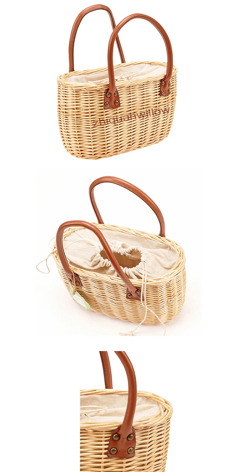 ladies basket bag