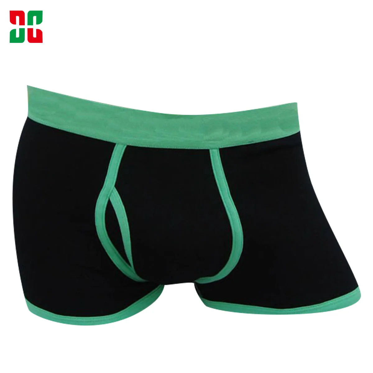 Usa European 3d Pouch Front Fly Cotton Polyester Underwear Men's Boxers