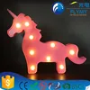 Hot selling Unicorn Shape light LED Marquee Letter Light for christmas decoration