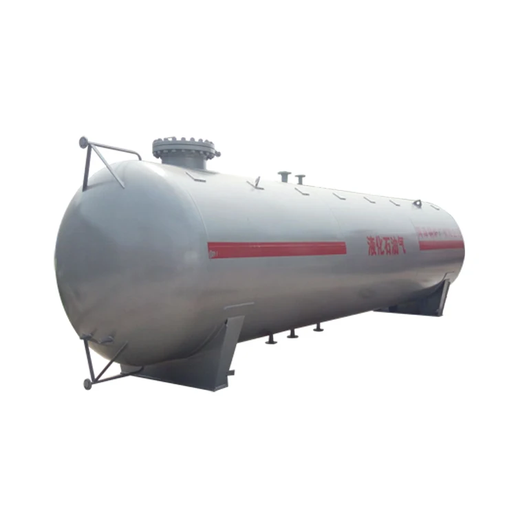 Factory Price Horizontal Carbon Steel 30m3 Lpg Gas Tank For Zimbabwe