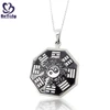 Yin Yang fancy long new model aluminum chain metal pendant necklace