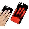 Fashion Temperature Sensing Color Changing Bumper Case for iPhone 5/5S/SE/6/7/8/X