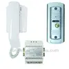Audio doorphone, outdoor station+handset+power supply, audio video intercom system doorphone door machine