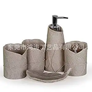 Luxury Bath Accessory Sets Find Get Quotations Bath Ensemble Accessory Set Wash Suits Five Kits Resin Bathrooms Sets American