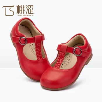 High Quality Outsole Girls Red Shoes 