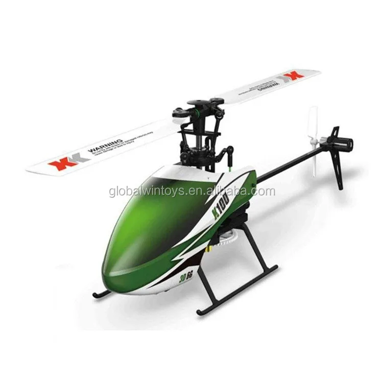 K100 Radio Control Toy Gasoline Helicopter 2.4 Ghz 6ch 3d 6g System Rc