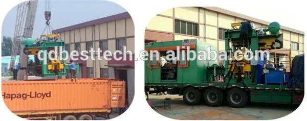 Foundry automatic sand core shooting machine for faucet casting production line