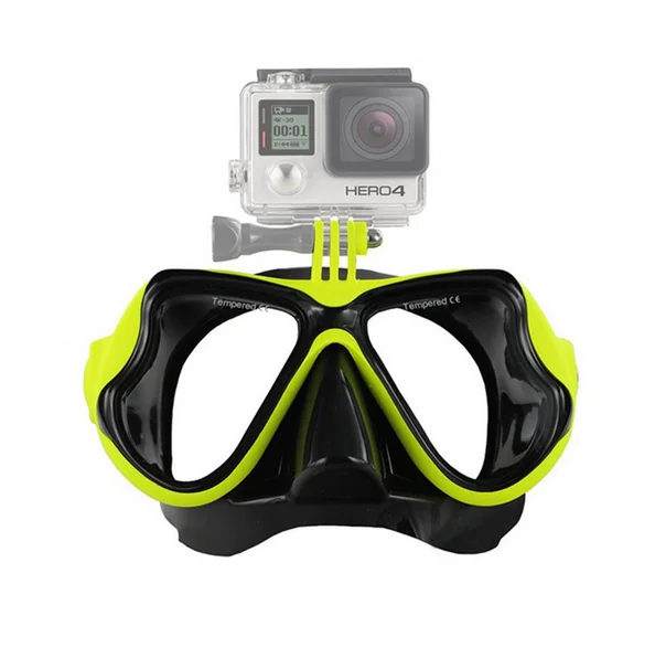 Camera Accessories Diving Mask Tempered Glass Lens Diving Snorkel Mask