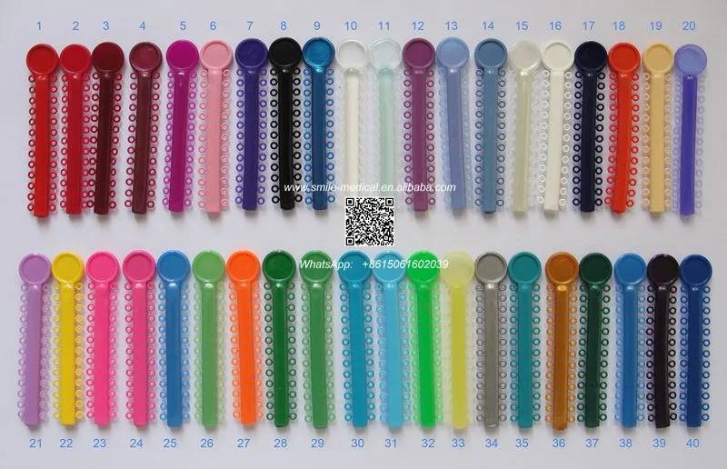 Orthodontic Elastics/ Dental Rubber Bands / Power Chain /ligature Ties