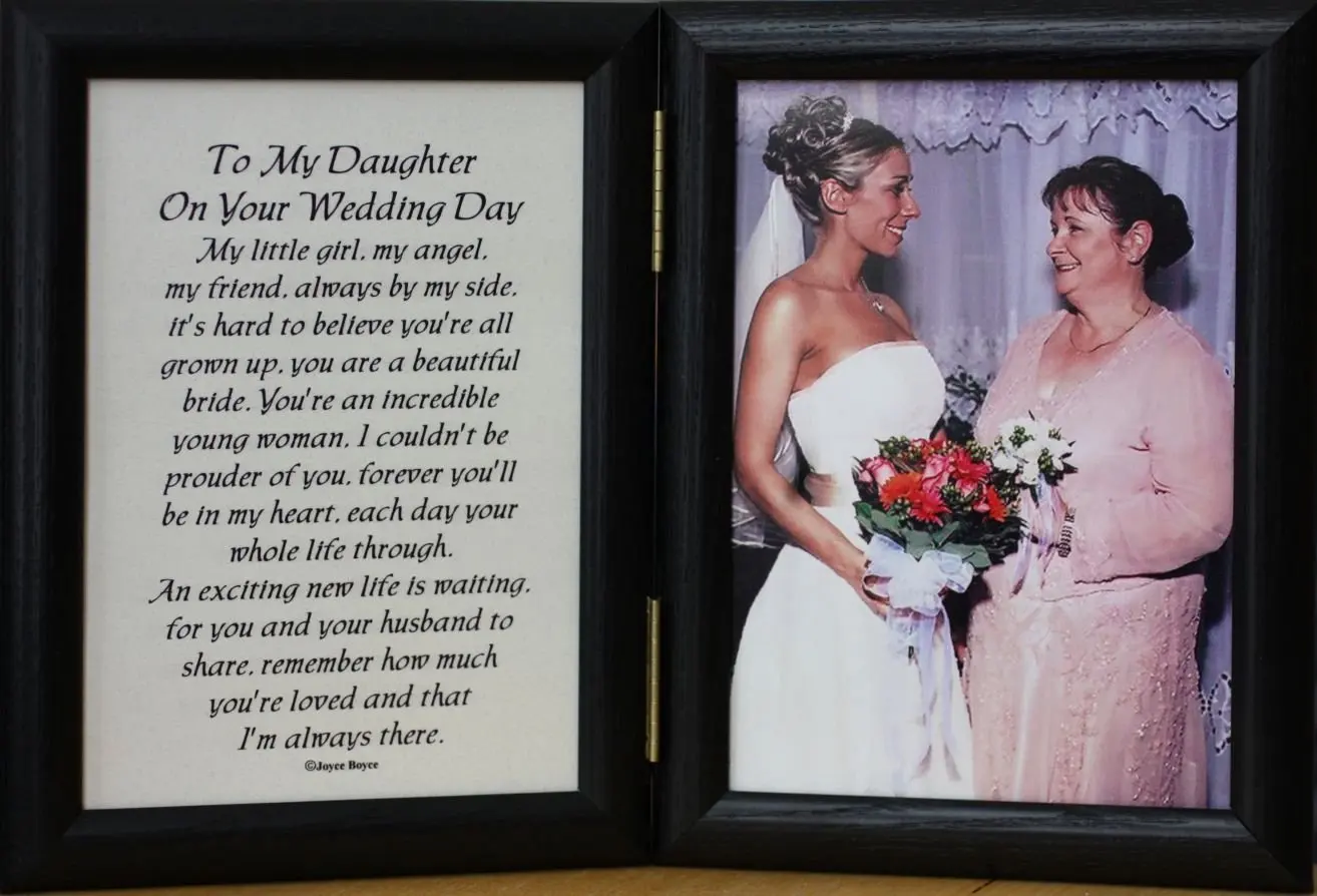 mother daughter wedding frame