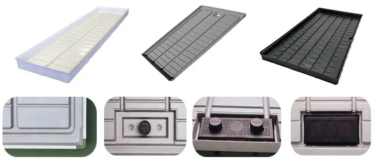 Hydroponic Flood Tables and Trays
