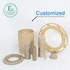 Plastic manufacturers cheap injection molding HPV PPS spare parts natural plastic PPS sheet