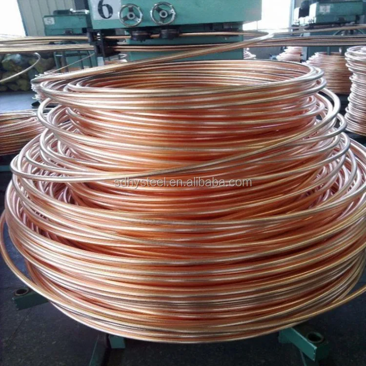Heating Copper Spiral Tube Coils For Water Tank Heating Spiral Copper