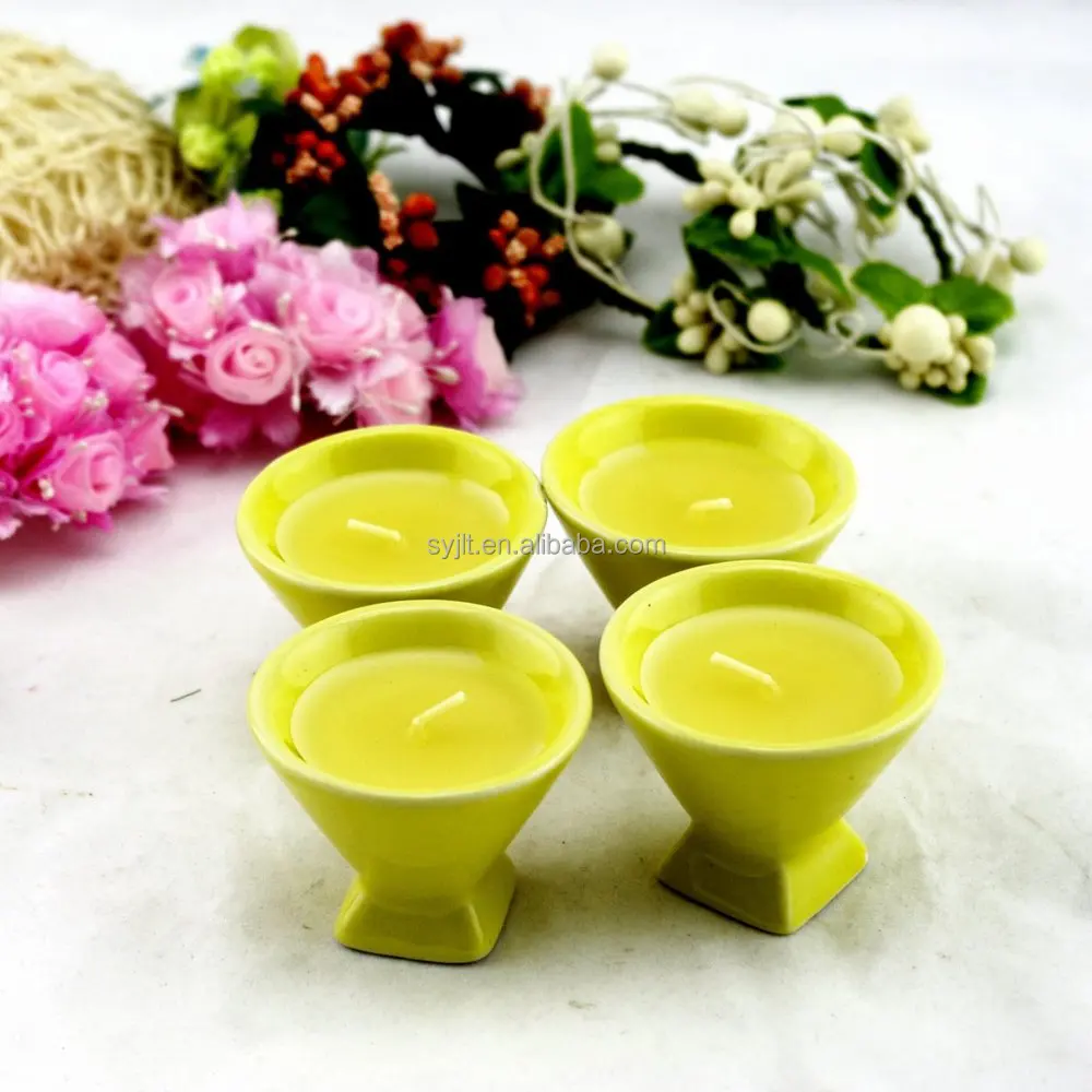 Natural Beeswax Candles/ Scented Candles Factory/edible Candle Soy Wax