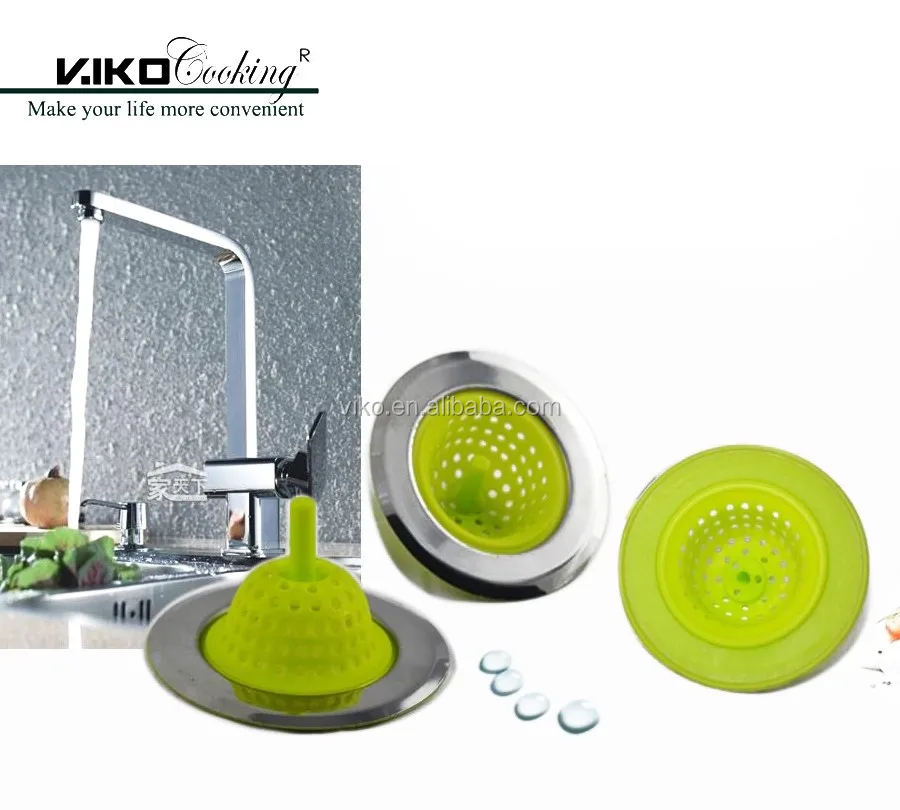 Silicone Sink Strainer For Kitchen Sink Stainless Steel Sink Strainer