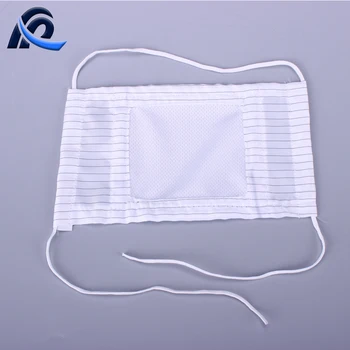 Polyester Washable Antistatic Esd Face Mask For Cleanroom Working - Buy ...