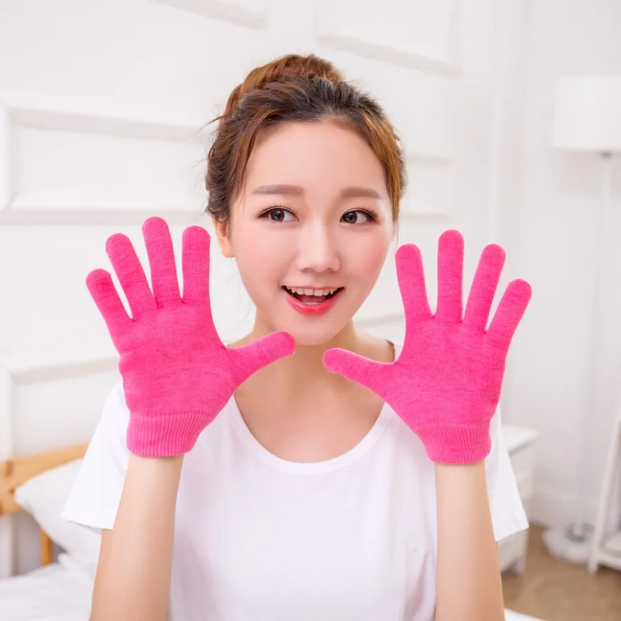 
Wholesale Product Moisturizing Gel spa Massage Gloves Hand Care Mask 