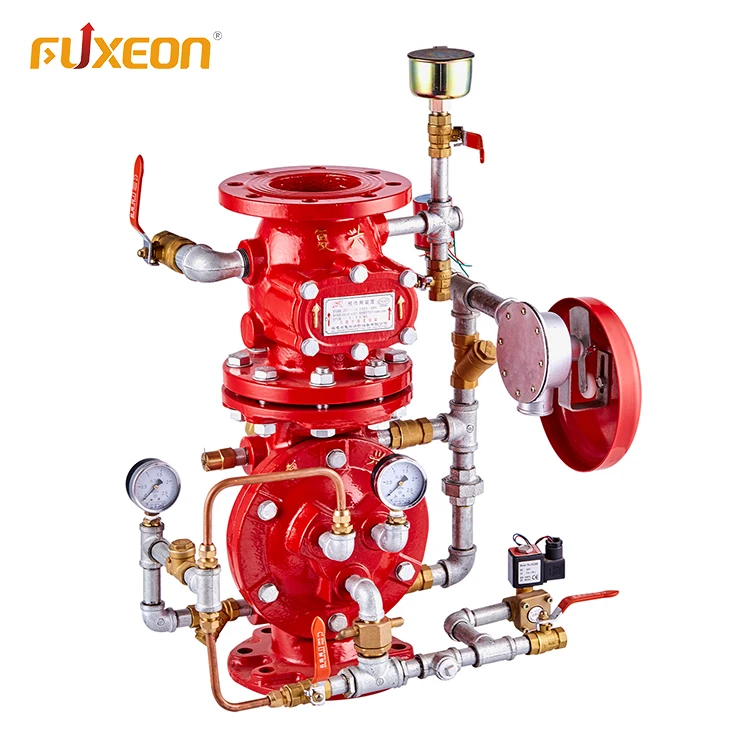 China Made zsfg 100 red fire deluge alarm valve