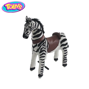 sit on moving horse toy