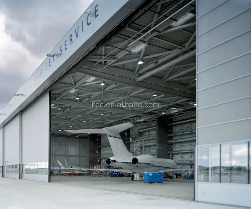 high standard prefabricated airplane arch hangar