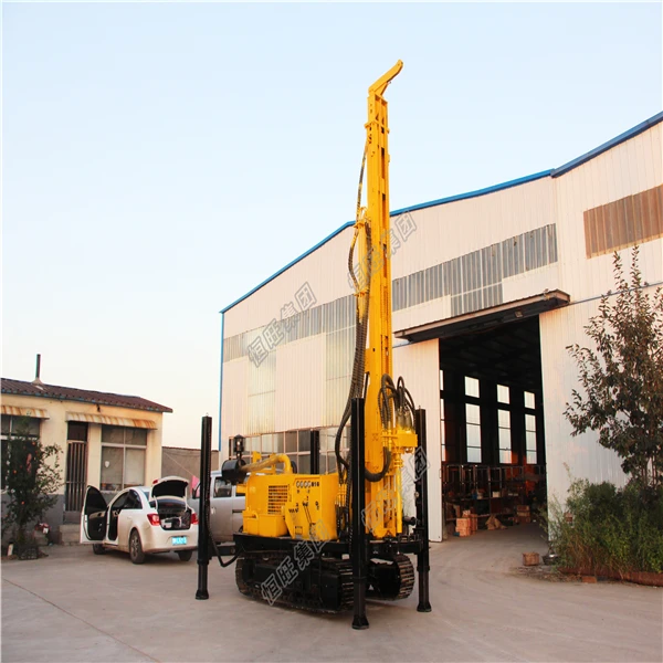 portable crawler DTH water well drilling rig rotary drilling rig