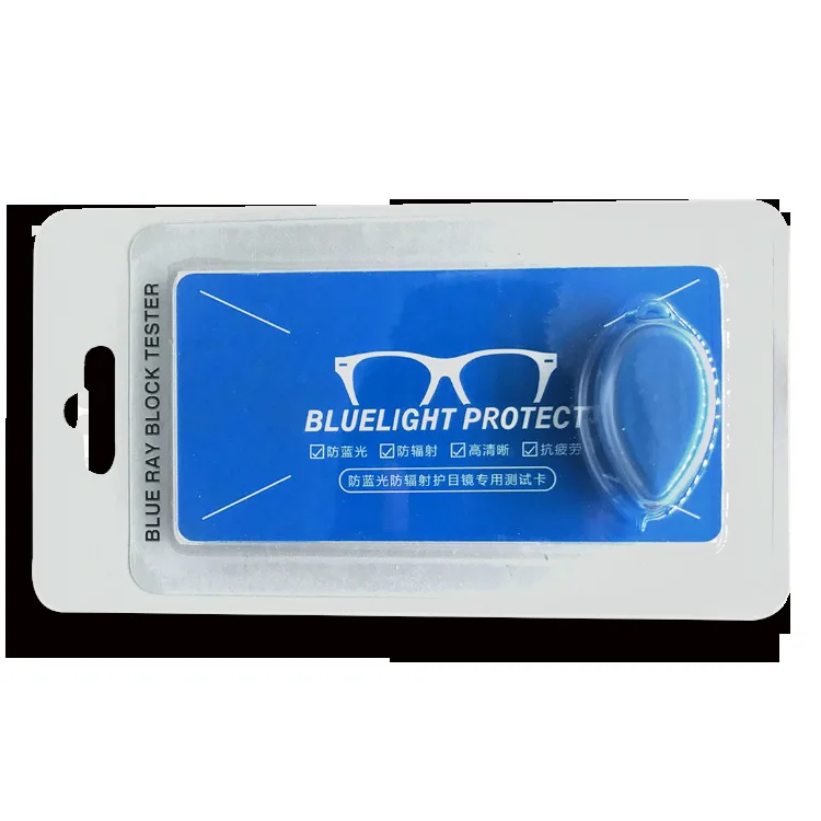 Anti Blue Light Test Card Blue Light Blocking Glasses Tester Buy Blue