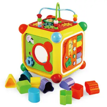 Children Cube Game Learning Activity 