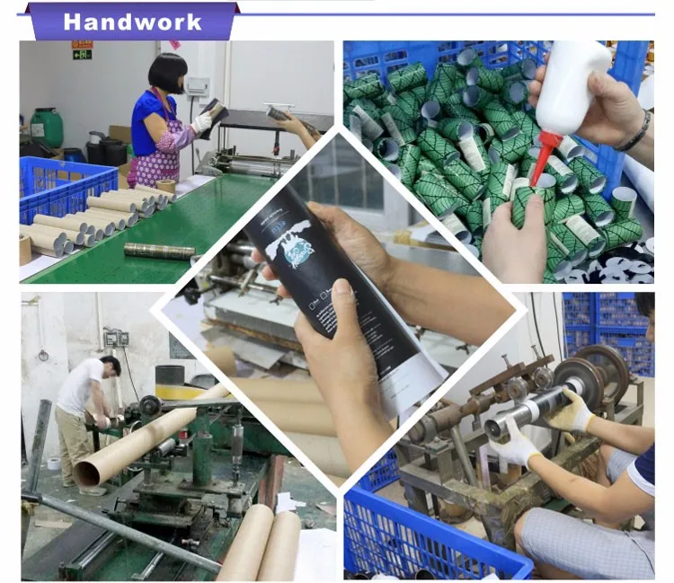 Custom tea paper tube printed cardboard tube packaging cylinder kraft paper tube