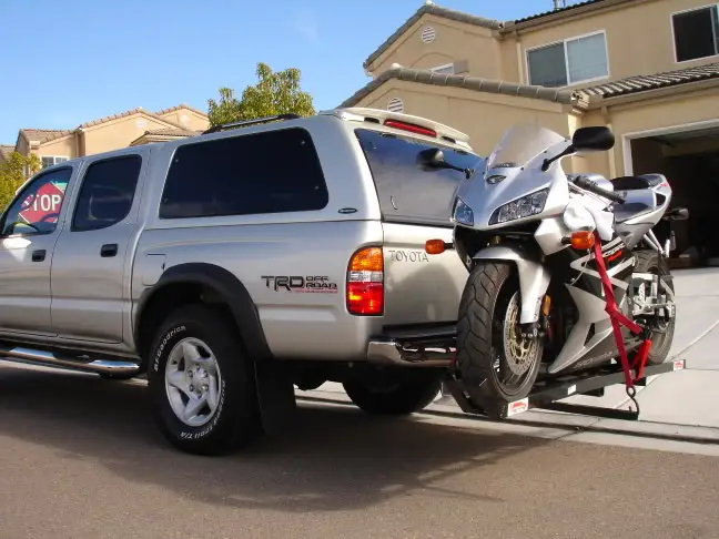 motorcycle hitch rack