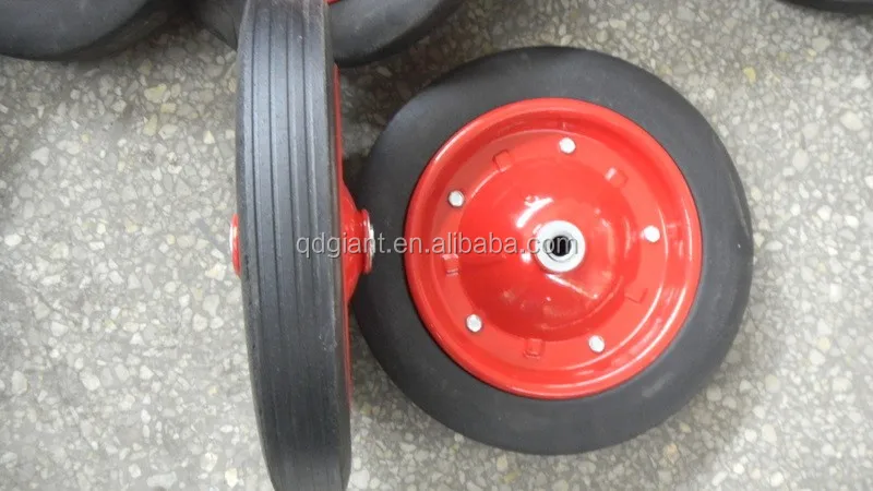 china tyre wholesale solid rubber beach trolley cart wheel