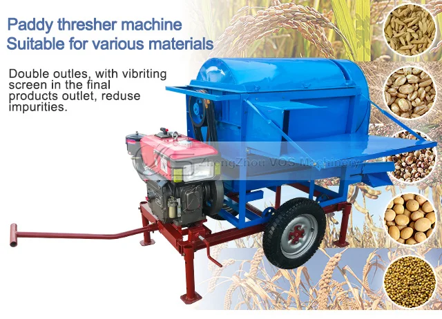 Multifunctional Thresher Machine Cheap Price For Sale Rice Thresher ...