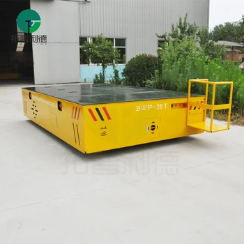 Remote Control Trackless Electric Transfer Cart For Factory Handling ...