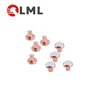 China High Quality Sliding Door Metal Brass Copper Electrical Spring Silver Contact Rivet