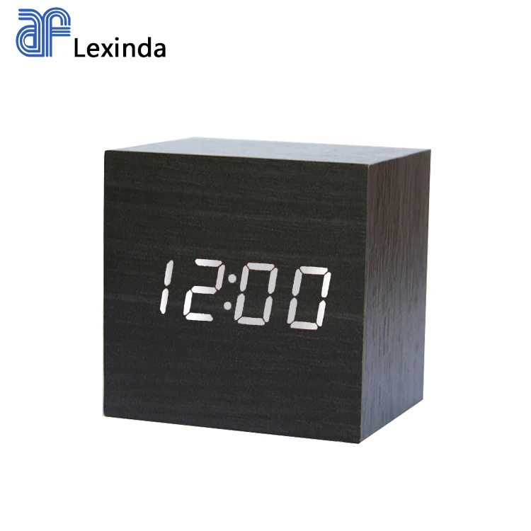 Factory wholesale Mobile phone 10W QI wireless charger digital alarm clock with calendar,temperature,date display