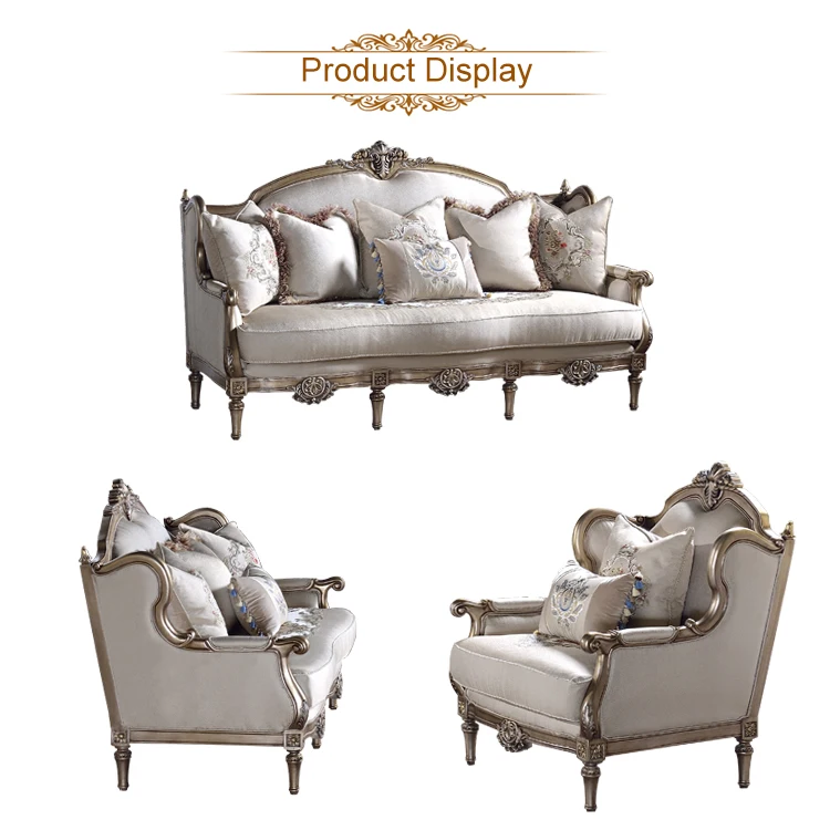 High Quality Wholesale Luxury Palace Furniture Luxury Modern Sofa Bed