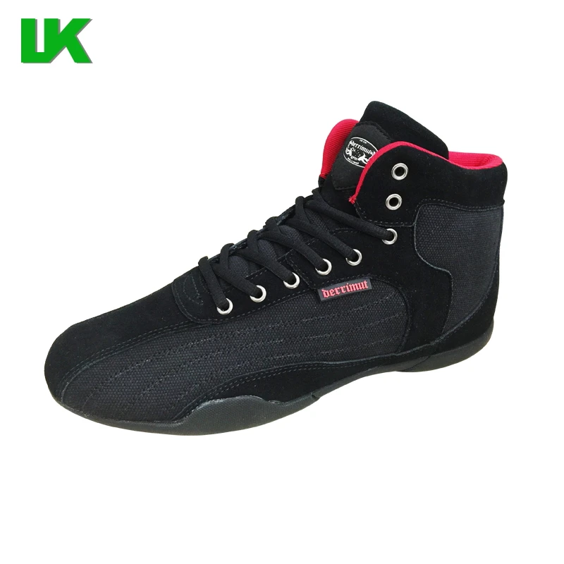 Men's Leather Wrestling Shoes Boxing 