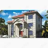 New design luxury prefab light steel villa design with 3 bedroom house plans