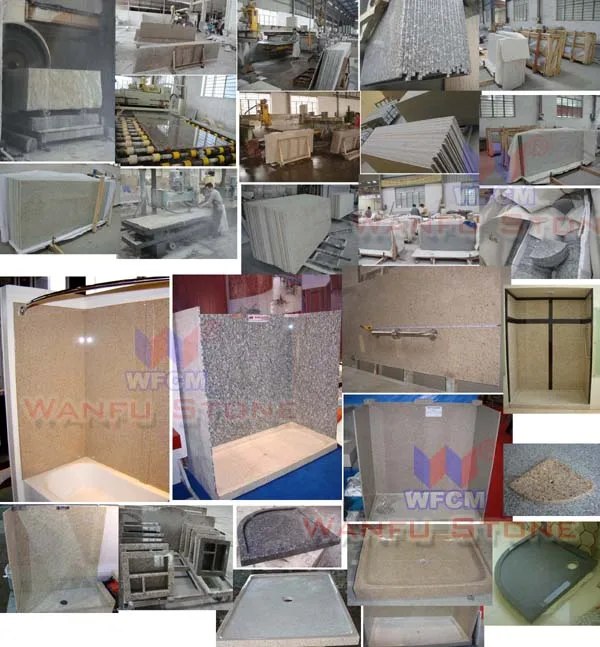 Tub surrounds and shower pans 