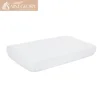 100% Natural Cotton Jersey Knit Fitted Portable/Mini-Crib Sheet, White Color