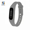 Multifunctional LCD Display Silicone Pedometer Watch For Kids