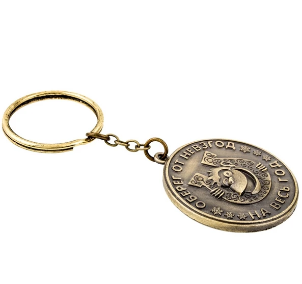 Antique Brass 3d Metal Keychain,Medal Keyring - Buy Nautical Brass ...