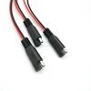 SAE 2pin Quick Disconnect Power Connector extention cable For Solar System